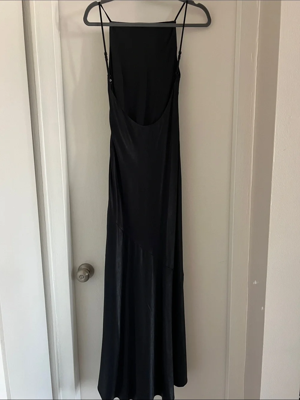 Abercrombie Black Spaghetti-Strap Dress